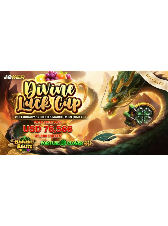 Divine Luck Cup : Joker Go-Crazy Competition